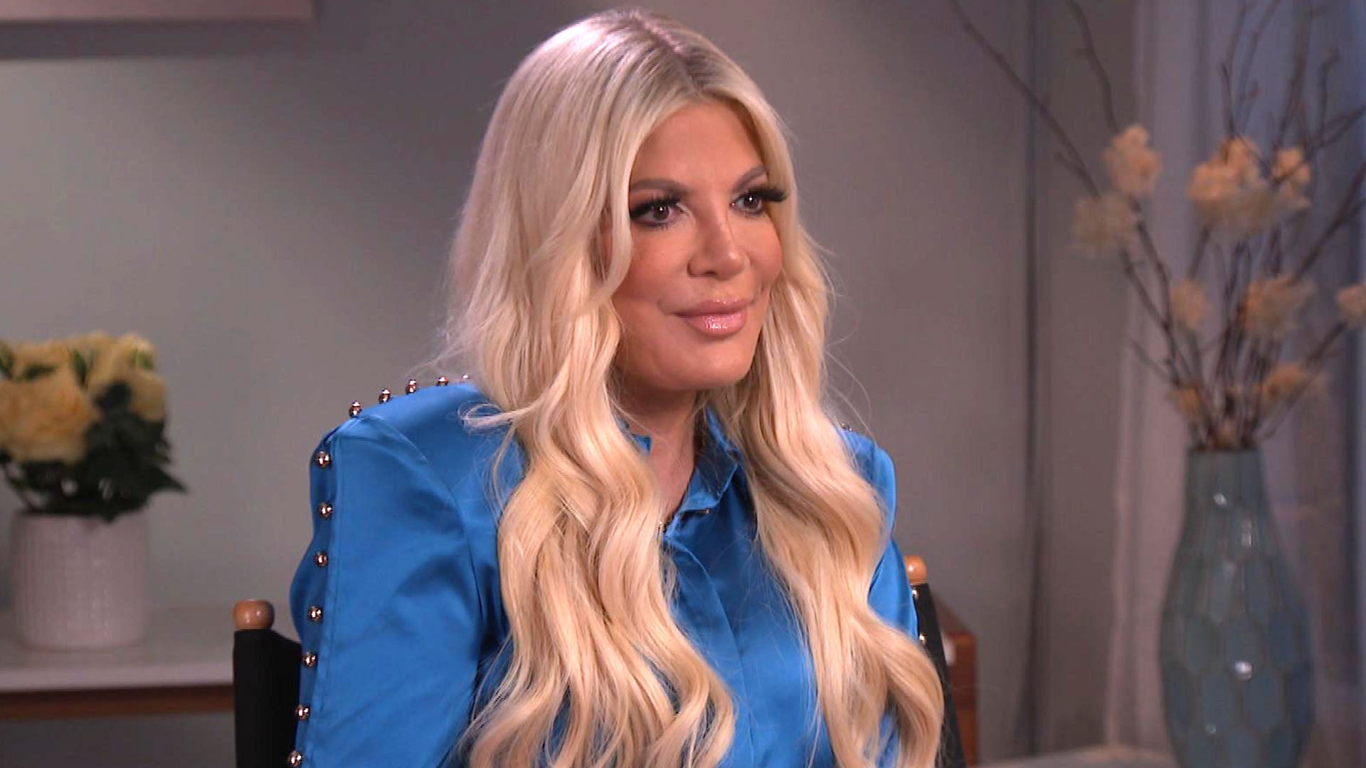 Tori Spelling On Her Thick Skin Approach To Tabloid Attention About   ETD SHOWCLIPS A07 PKG TORI SPELLING EXCLUSIVE EXT 100622 VIDPIC 